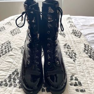 Paige Lace-Up Bootie